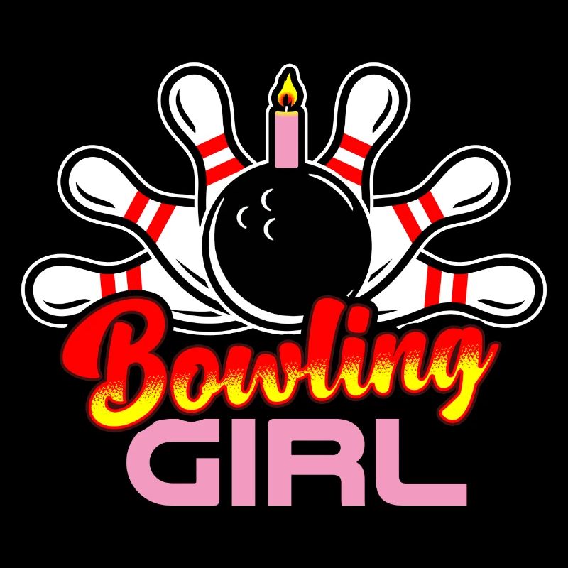 Bowling Mädchen Geburtstagsfeier