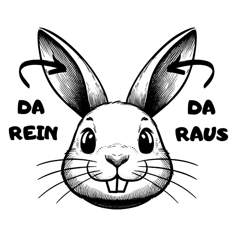 Là-dedans, là-bas, lapin, lapin de Pâques, Pâques, drôle, peu importe
