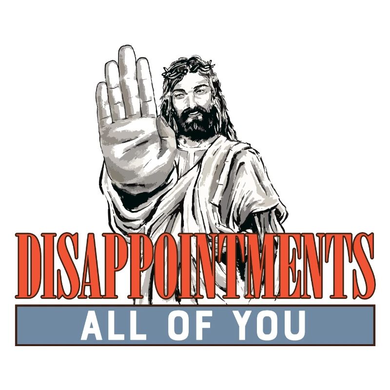 Déceptions à tous drôle Jesus Facepalm