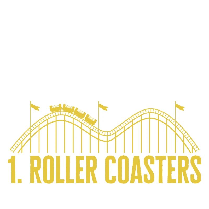 Achterbahn Rollercoaster Freizeitpark