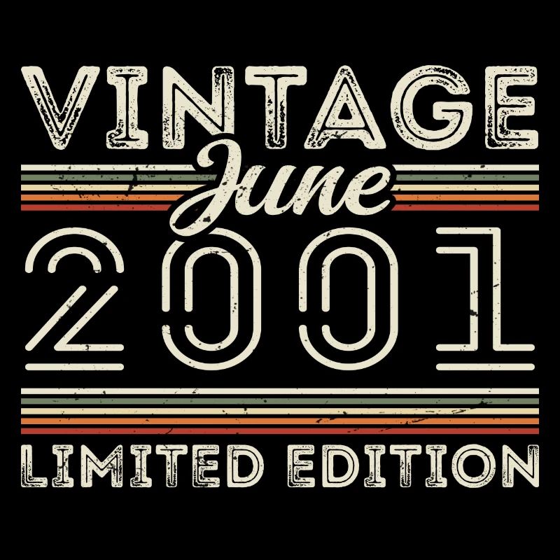 Juni 2001 Juni Geburtstagsgeschenk Juni 2001