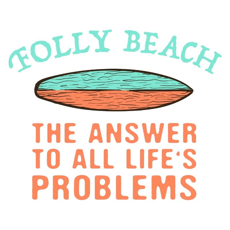 Folly Beach Answer To All Life's Problems Surfing
