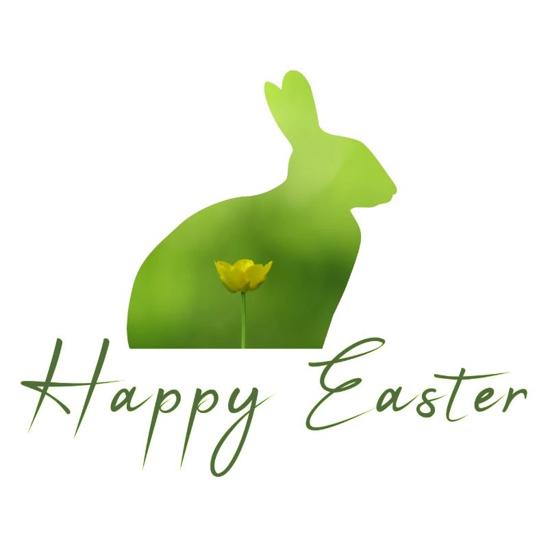 Happy Easter rabbit