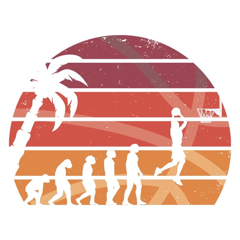 Basketball Evolution From Monkey To Men BBall
