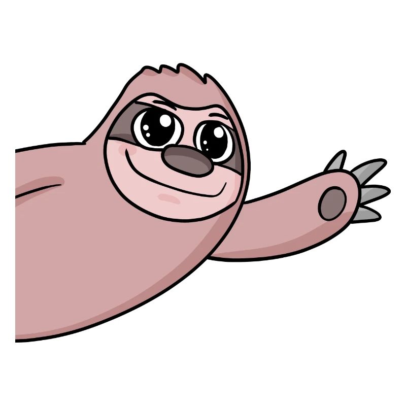 Sloth Greeting Greeting