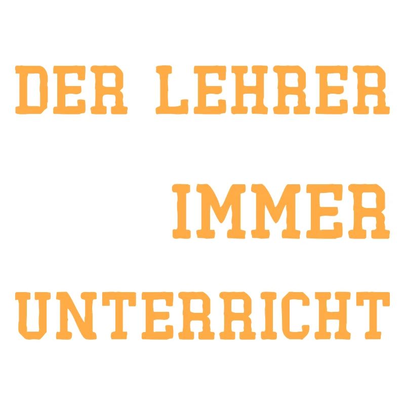 Der Lehrer beendet den Unterricht Spruch
