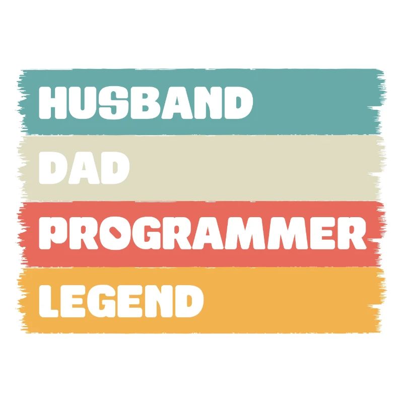 Husband Dad programmer Legend