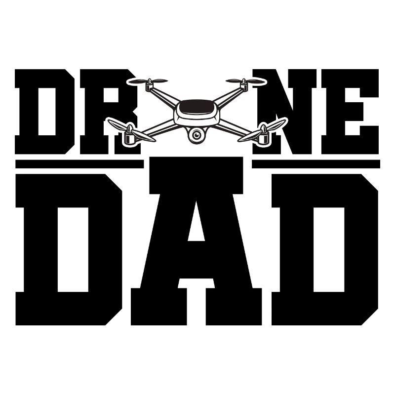Drone Dad Graphic Drone Flying Quadcopter Pilot RC
