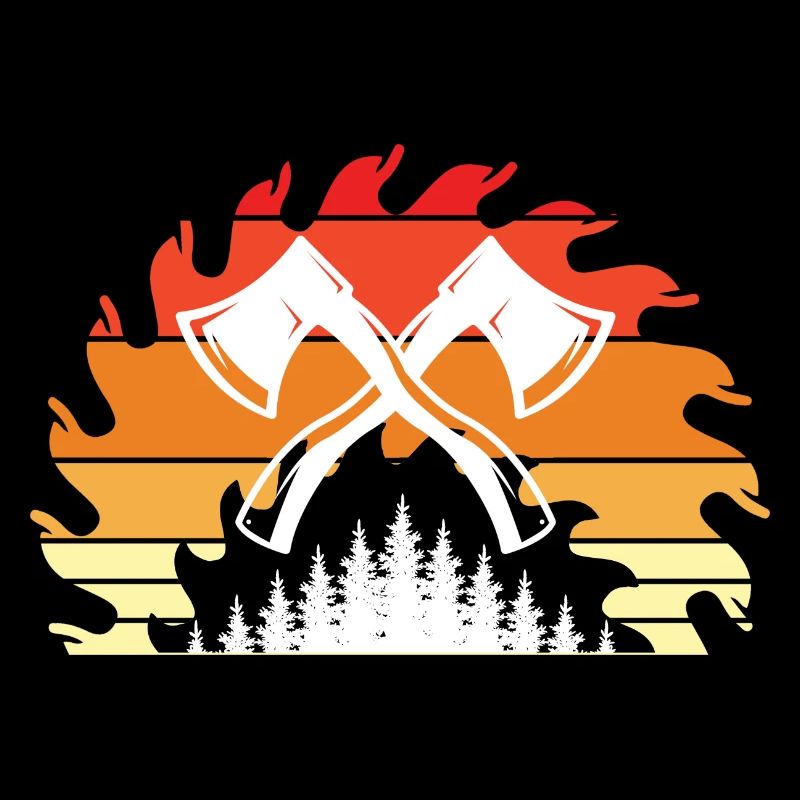 Tronçonneuse Axe Forester Bûcheron Scie Chaîne