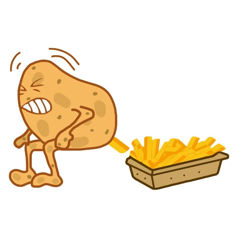 Frites Pommes de terre caca