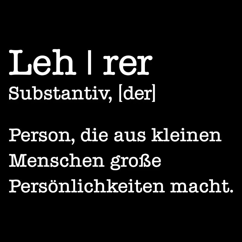 Lehrer Geschenk Student Schule