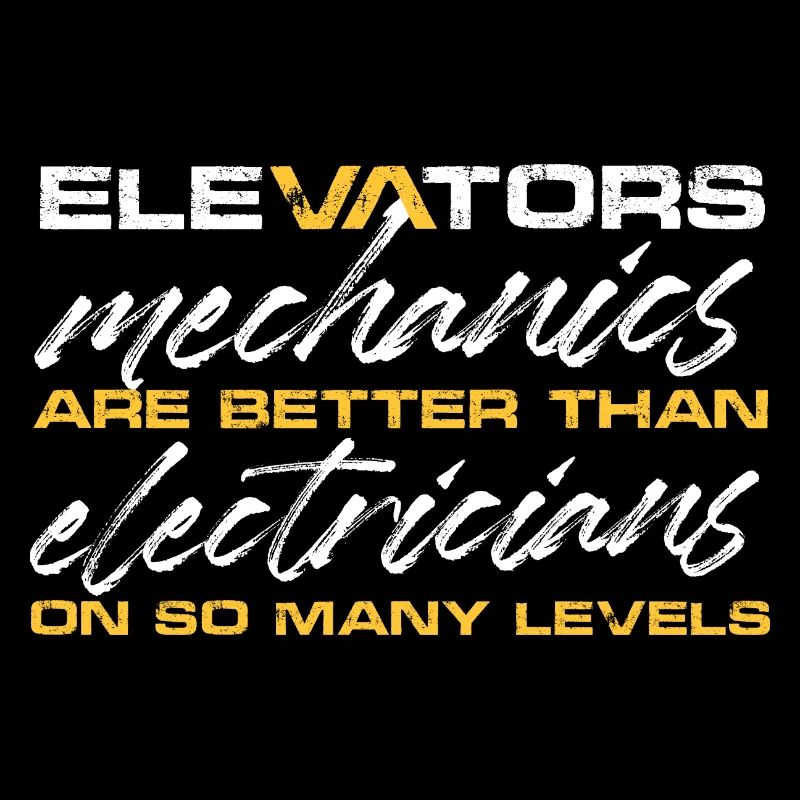Elevator mechanics are better than electricians in