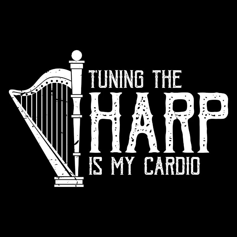Conception de harpe pour harpiste et joueur de harpe