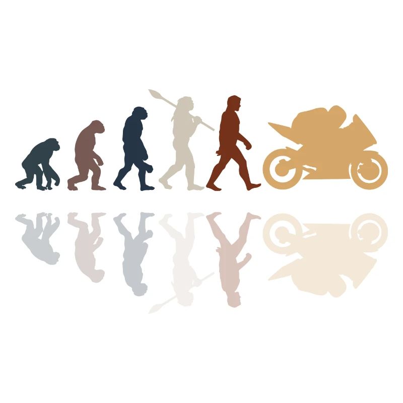 Motorcycle Evolution Vintage Shadow Biker