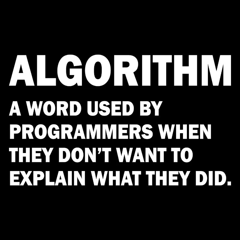 Algorithm Admin Informatik Nerd Programming