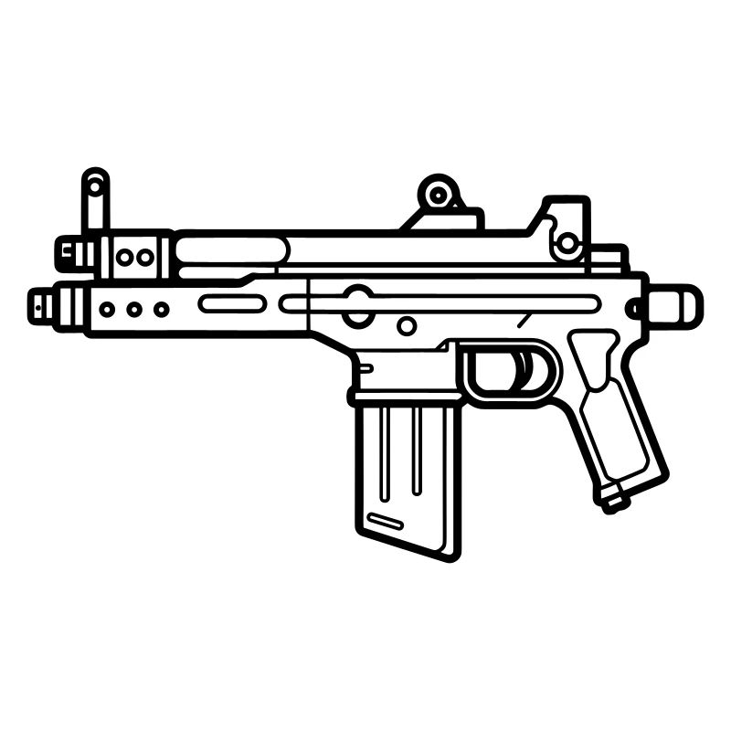 submachine gun