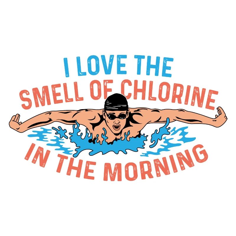 Odeur de poison triathlète au chlore