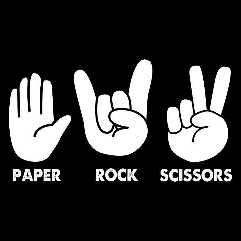 papier de pierre de ciseaux