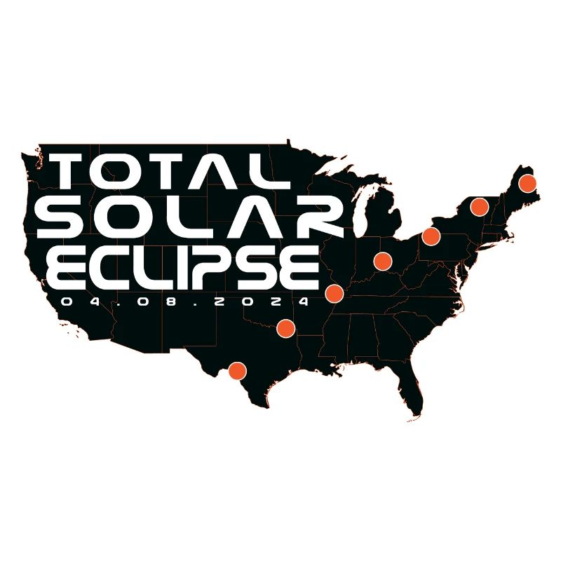 Path of Totality Lover Total Solar Eclipse Map