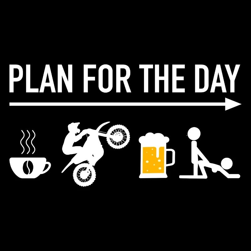 Motocross Tagesplan - Plan For The Day