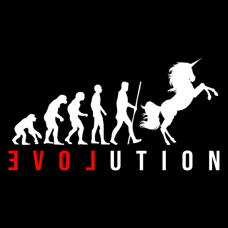 Evolution Einhorn