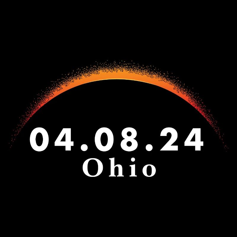 Total Solar Eclipse Path of Totality Ohio April 8
