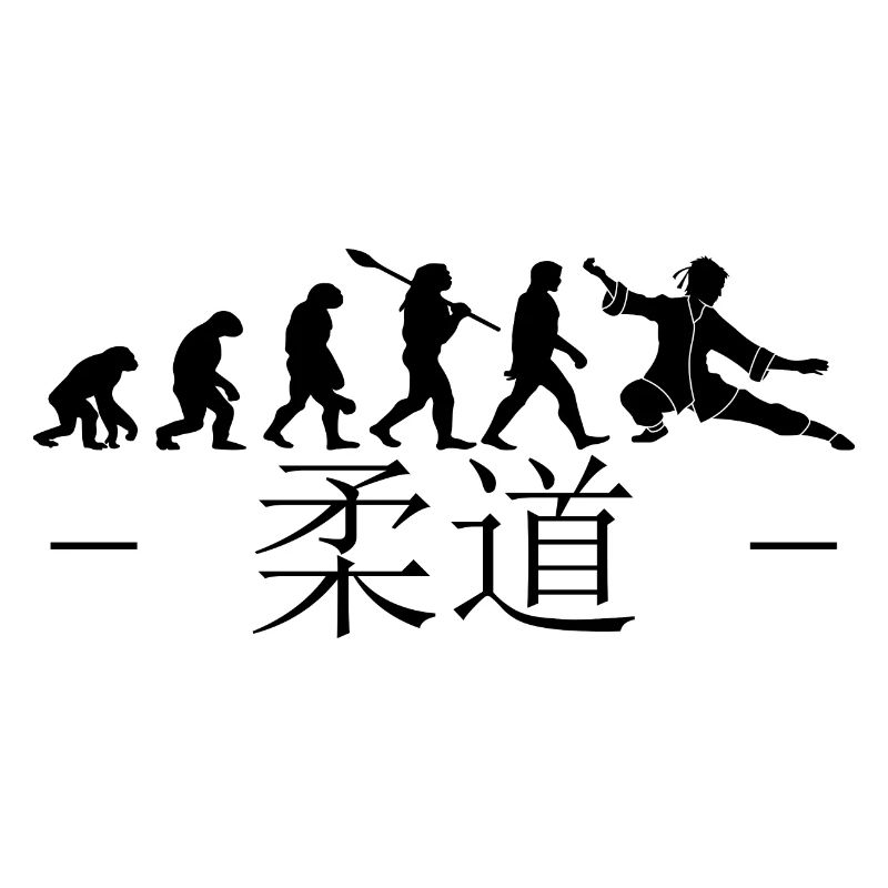 Karate-Evolution. Kampfsport. Geschenkidee.Japan