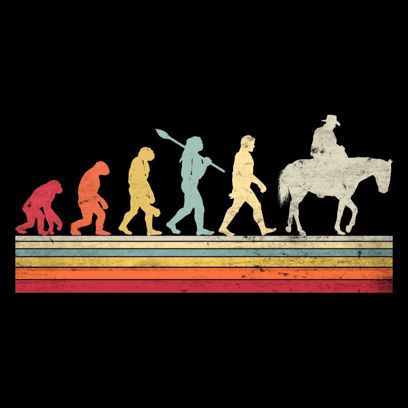 Cowboy Rodeo Western Evolution Line Dance