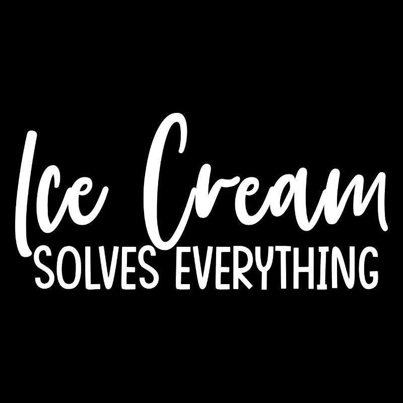 La crème glacée résout tout