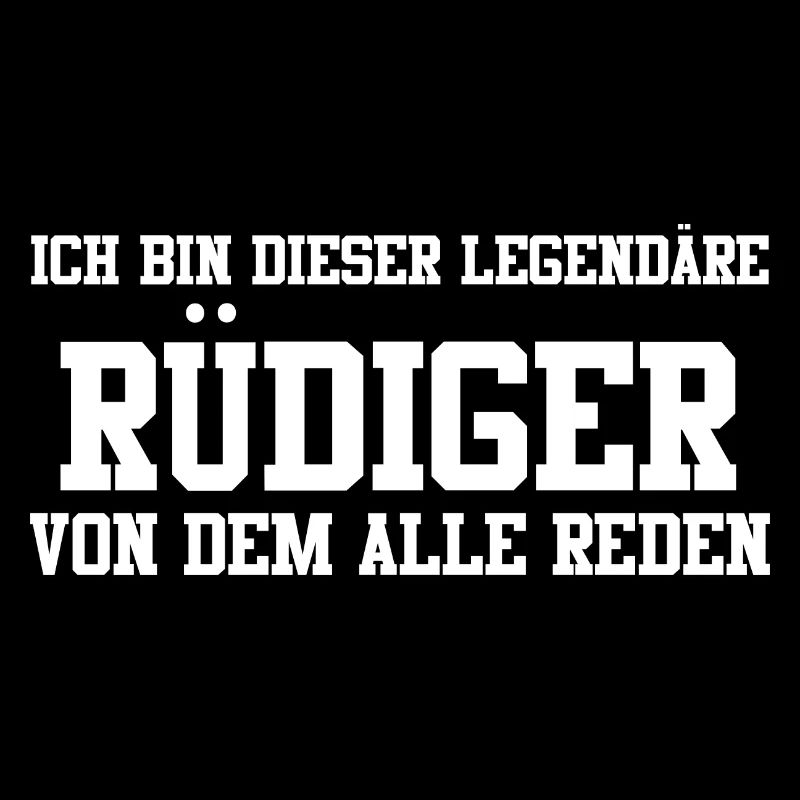 Rüdiger Name Design