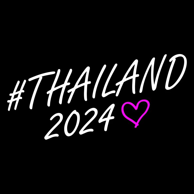Thailand 2024 Herz Reise