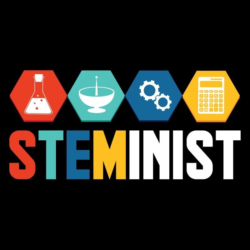 Steminist Graphic Coder Programmer Computer Geek P