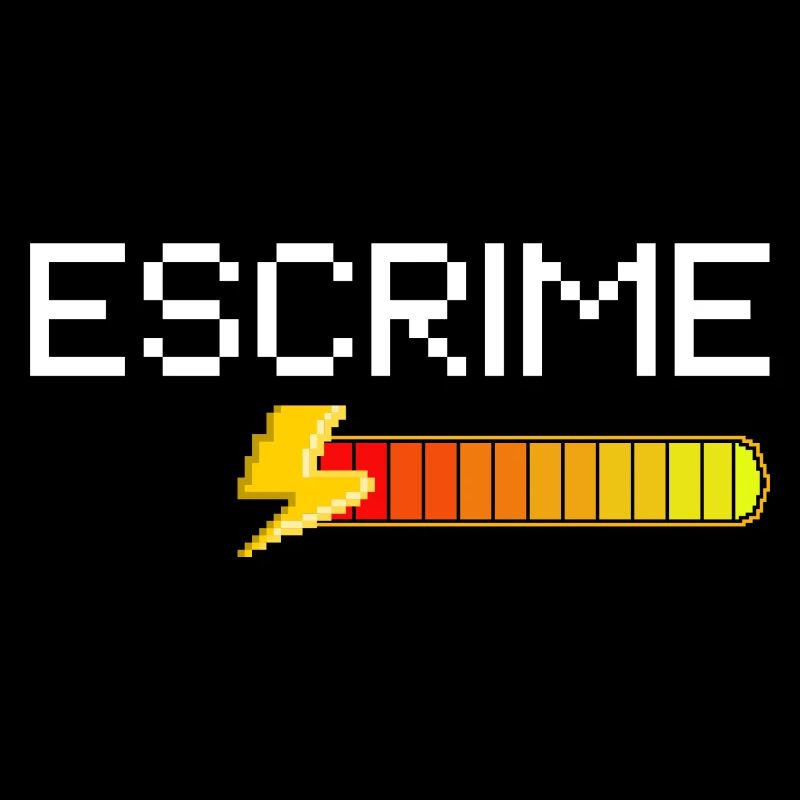 escrime pixel art