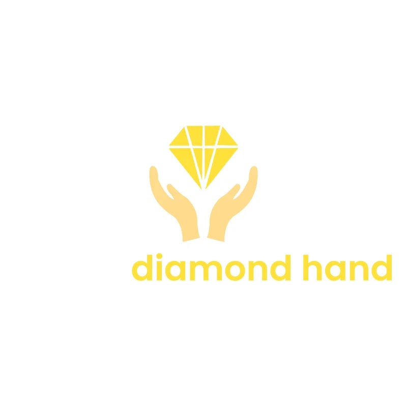 Ich bin eine diamantene Hand