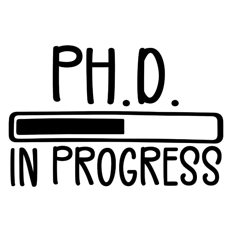 Ph.D. in Bearbeitung, PhD Doktorat Graduiertengrad