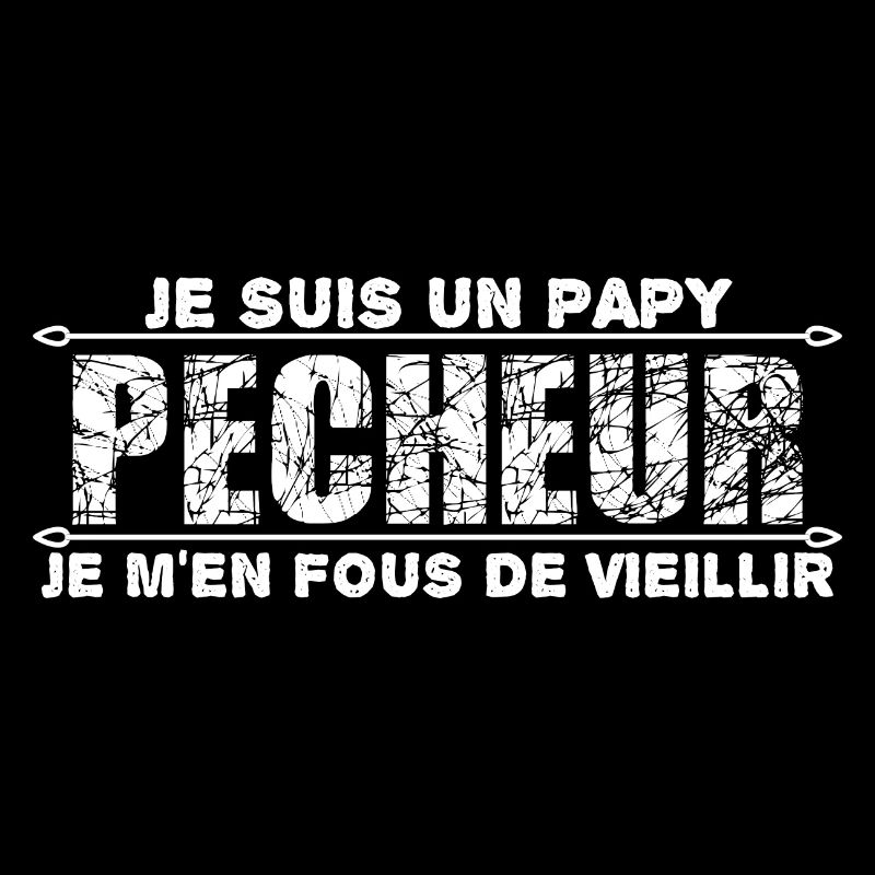 je suis un papy pêcheur cadeau d'anniversaire