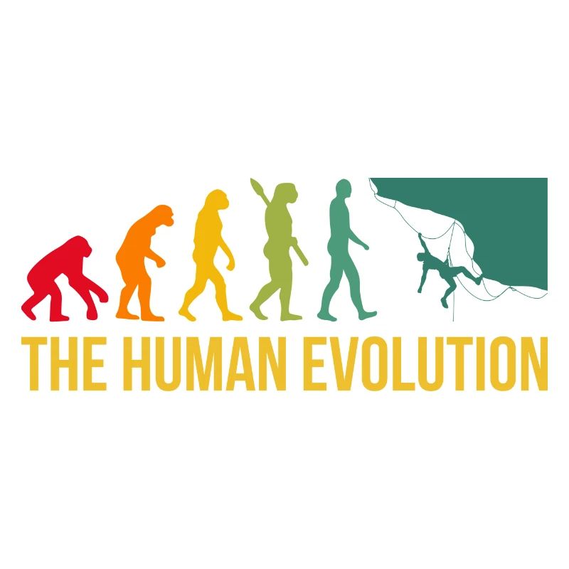 Evolution Graphic Climbing Climber Bouldering Boul