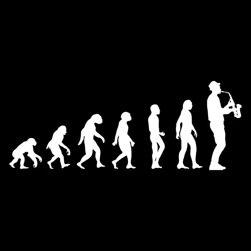 Evolution des Saxophonisten