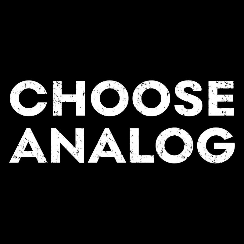 Choose analog Synthesizer Geschenk Musiker