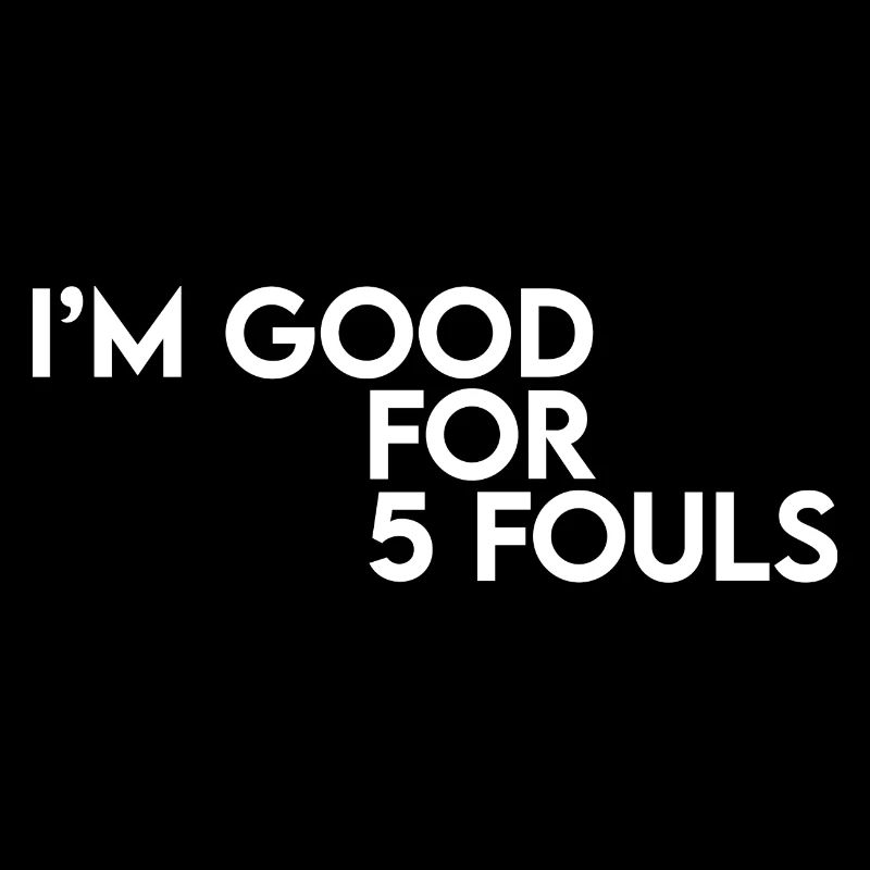 Je suis bon pour 5 fautes