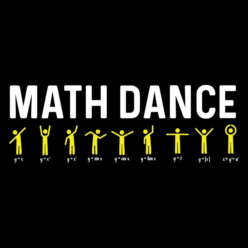 Math Dance. Mathematischer Lehrer Gift