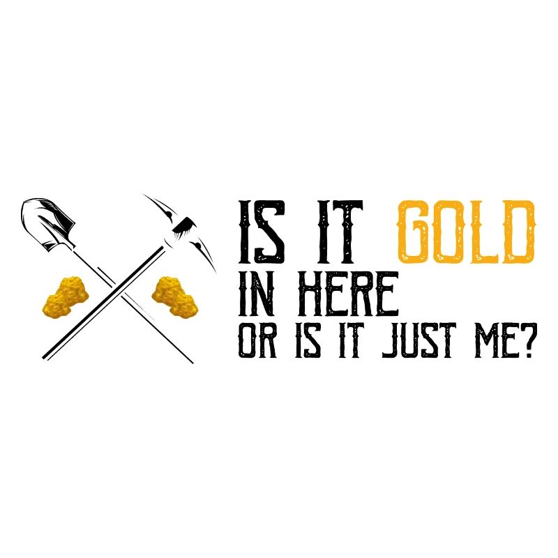 Gold Digger Gold Panning Conceptions d’extraction d’or