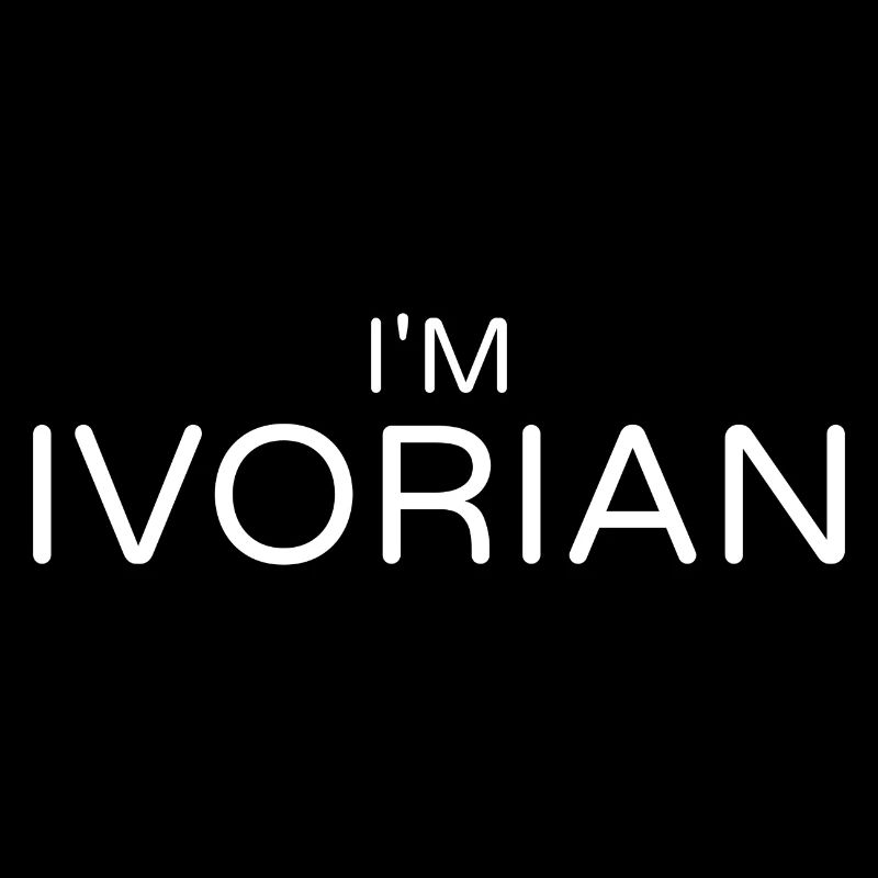 I'm Ivorian Ivory Coast Ivorian Ivorians