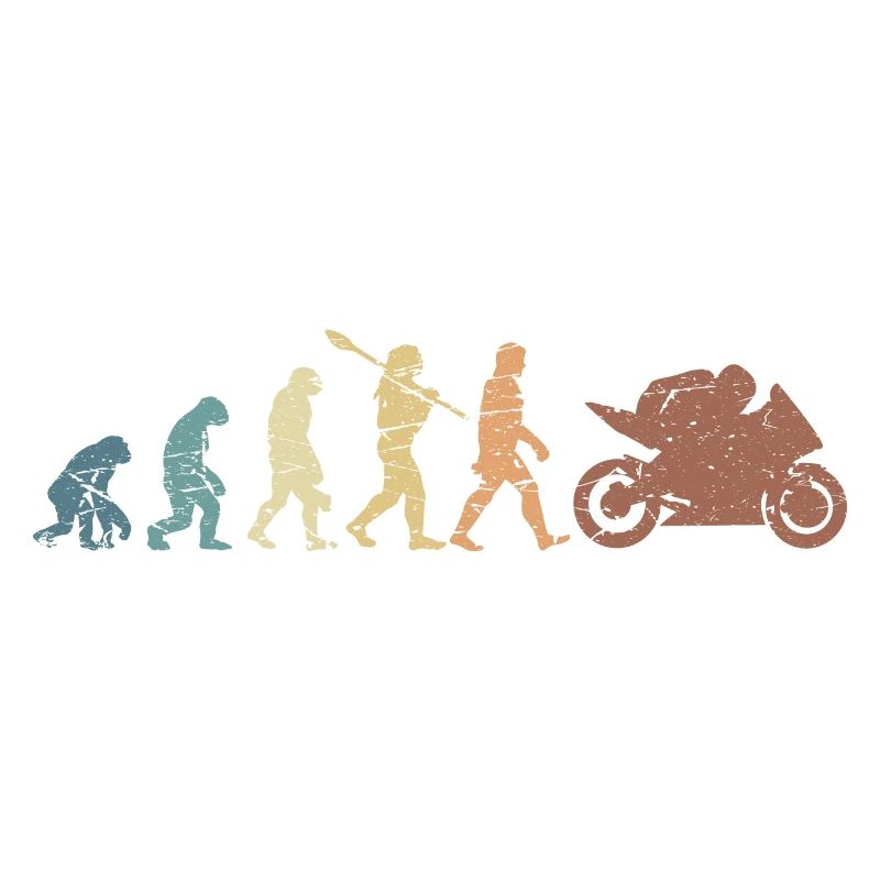 Motorcycle Evolution Vintage Shadow Biker