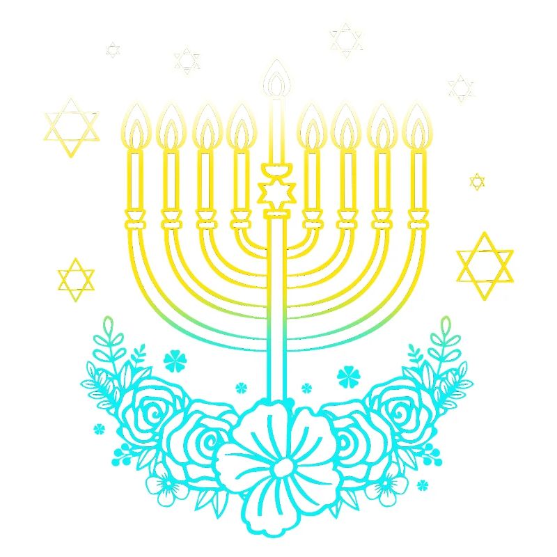 Hanoukka Hanoukka Hanoukka Hanouka Menorah
