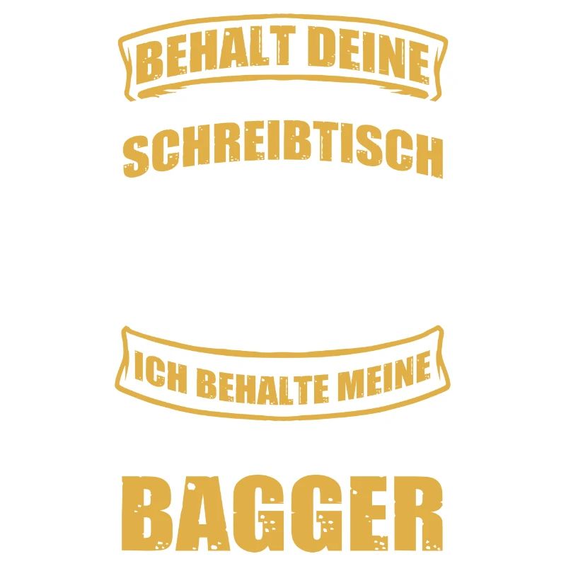 Krawatte Bagger Baggerführer Baggerfahrer