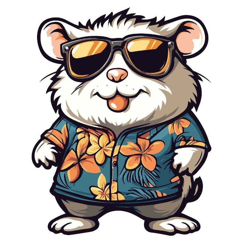 Hamster Bande dessinée Vacances