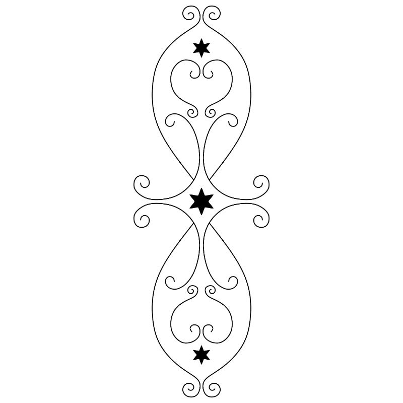 Symmetrical Star Pattern