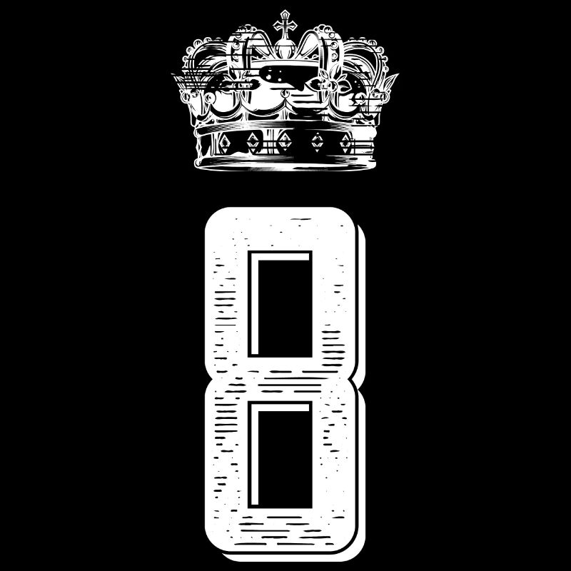 8 Number crown