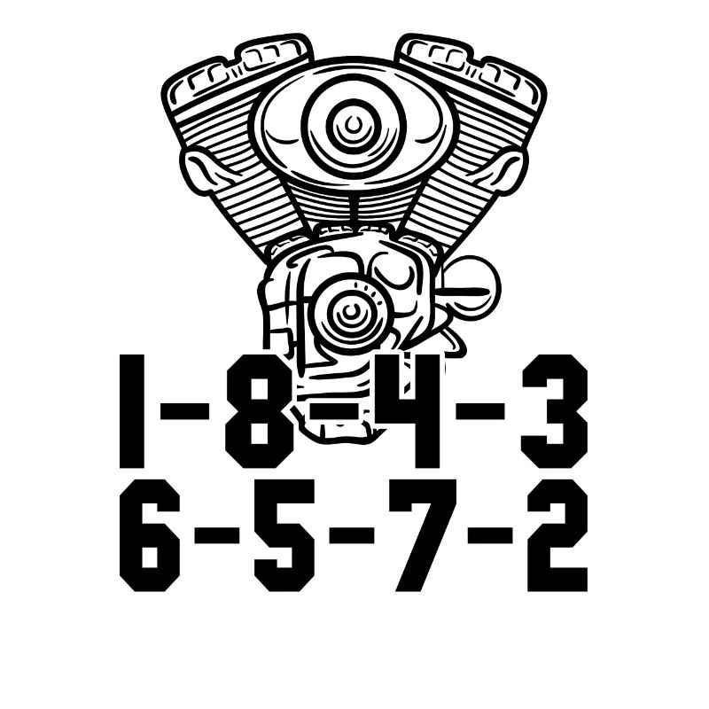 V8 Engine 1-8-4-3-6-5-7-2 Fire Order